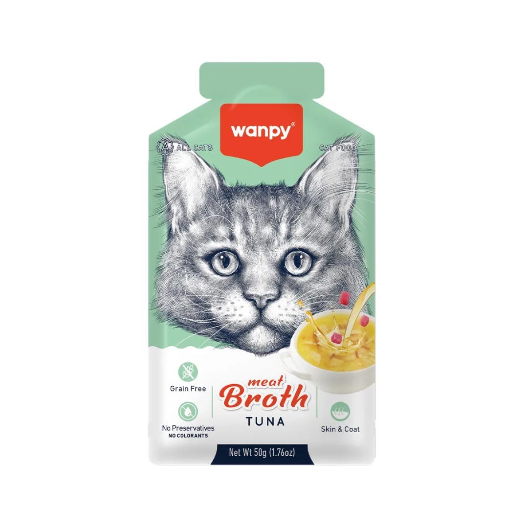 Meat Broth Tuna for Cats 50g