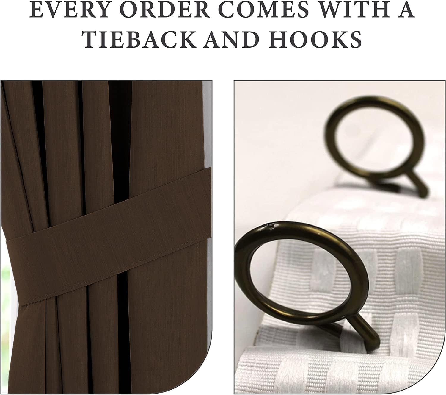 Pinch Pleated Curtains Room Darkening Polyester Curtain for Traverse Rod Living Room Bedroom Meetingroom Club Theater Patio Door (Dark Chocolate, 100 Inch Wide by 120 Inch Long- 1 Panel)