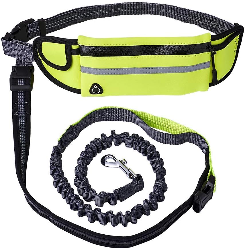 STAJOY Hands Free Dog Running Lead Reflective