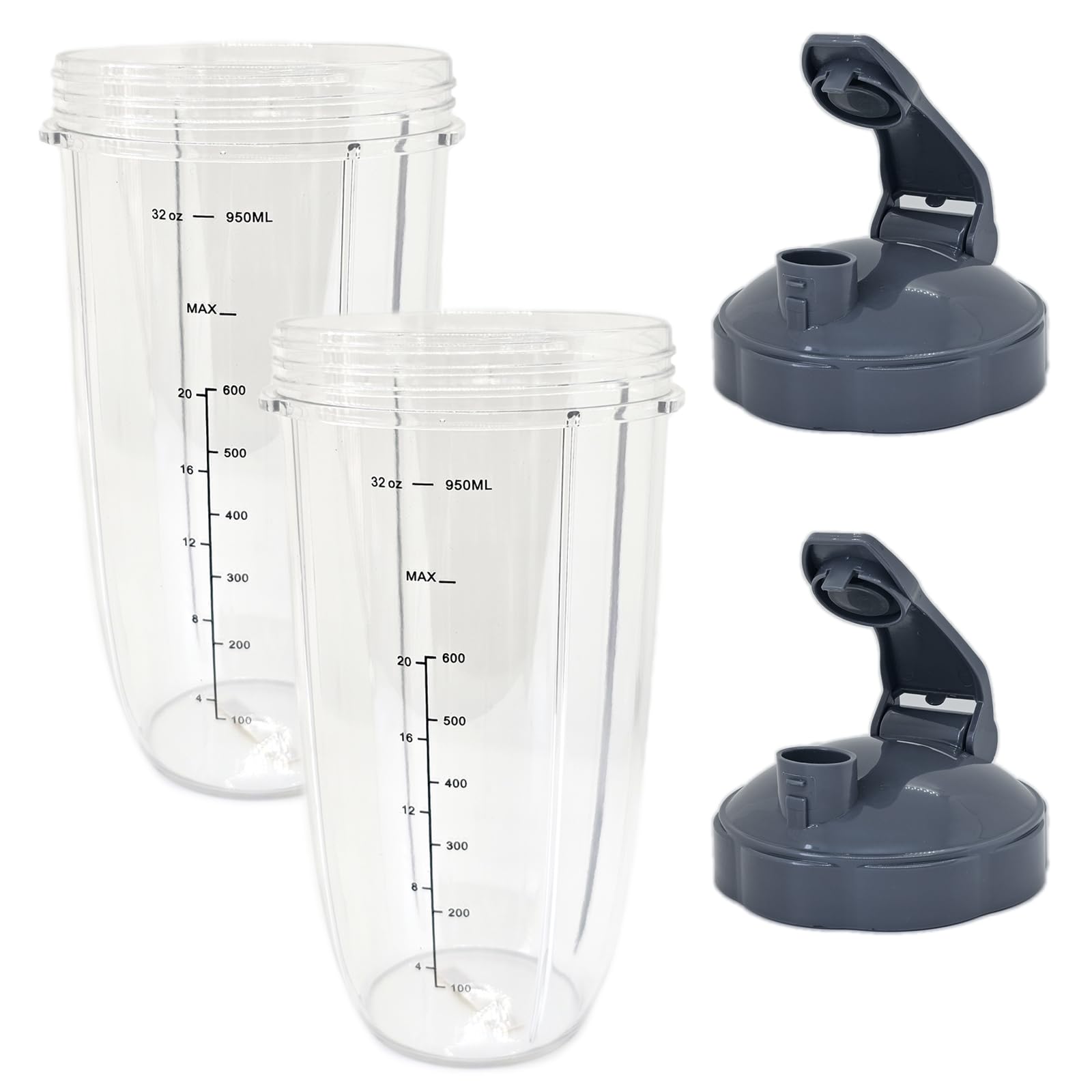 50% Off 4-Pack 32oz Nutribullet Pro Blender Cups