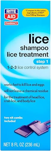 Rite Aid Champú para piojos - 8 oz, Tratamiento de piojos
