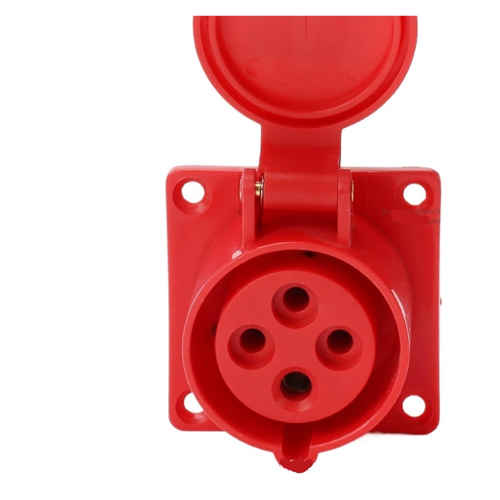 MUYTQAERG ZQ-314 Aviation Socket 4 Holes 16A4X16A Waterproof IP44 Concealed Industrial