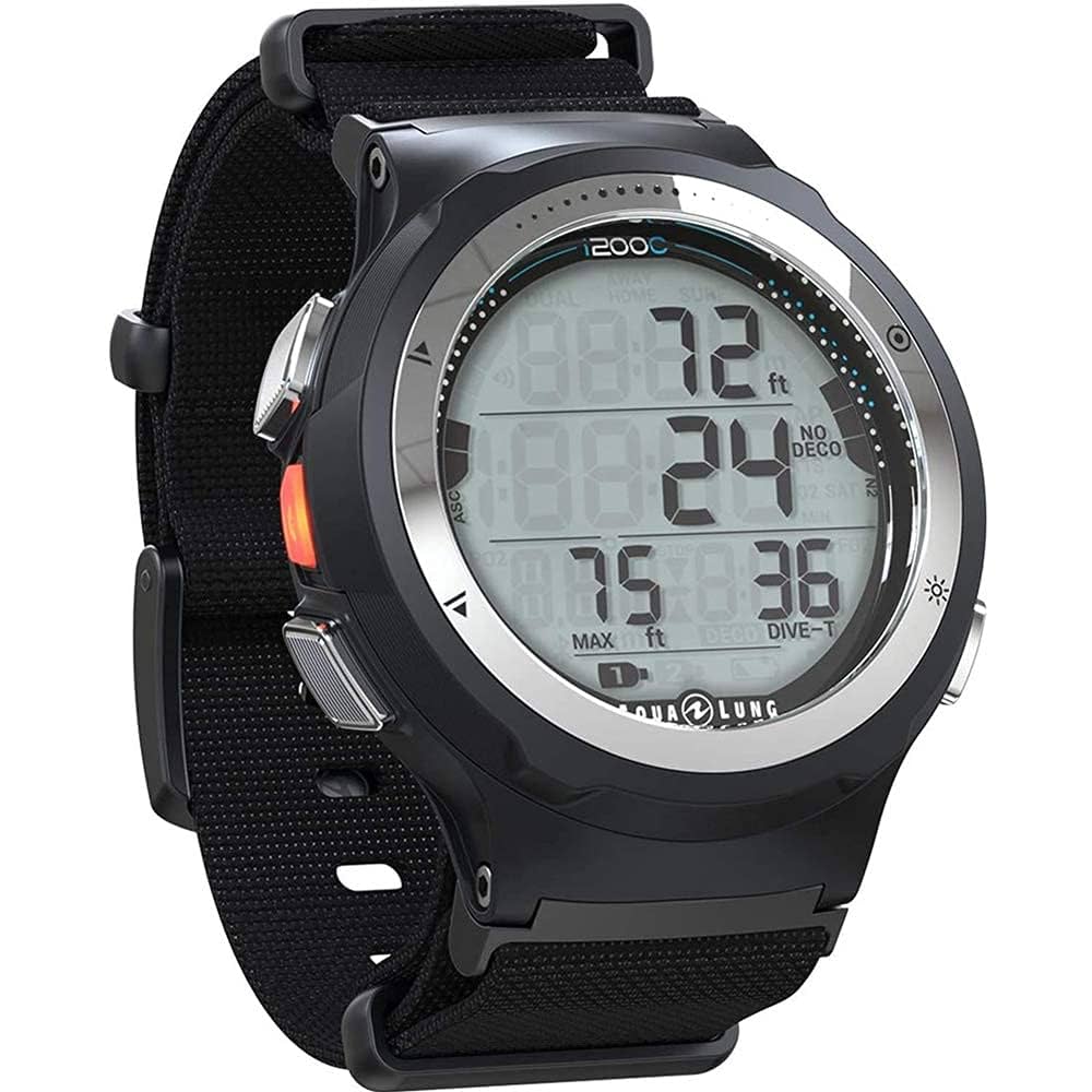 Amazon.com : Aqua Lung i200C Computer (NATO Black) : Sports