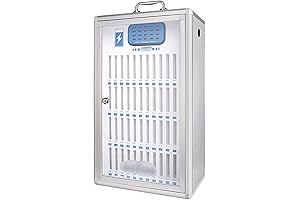 Efficient Classroom Phone Storage Solution: Multi-Compartment Charging Cabinet