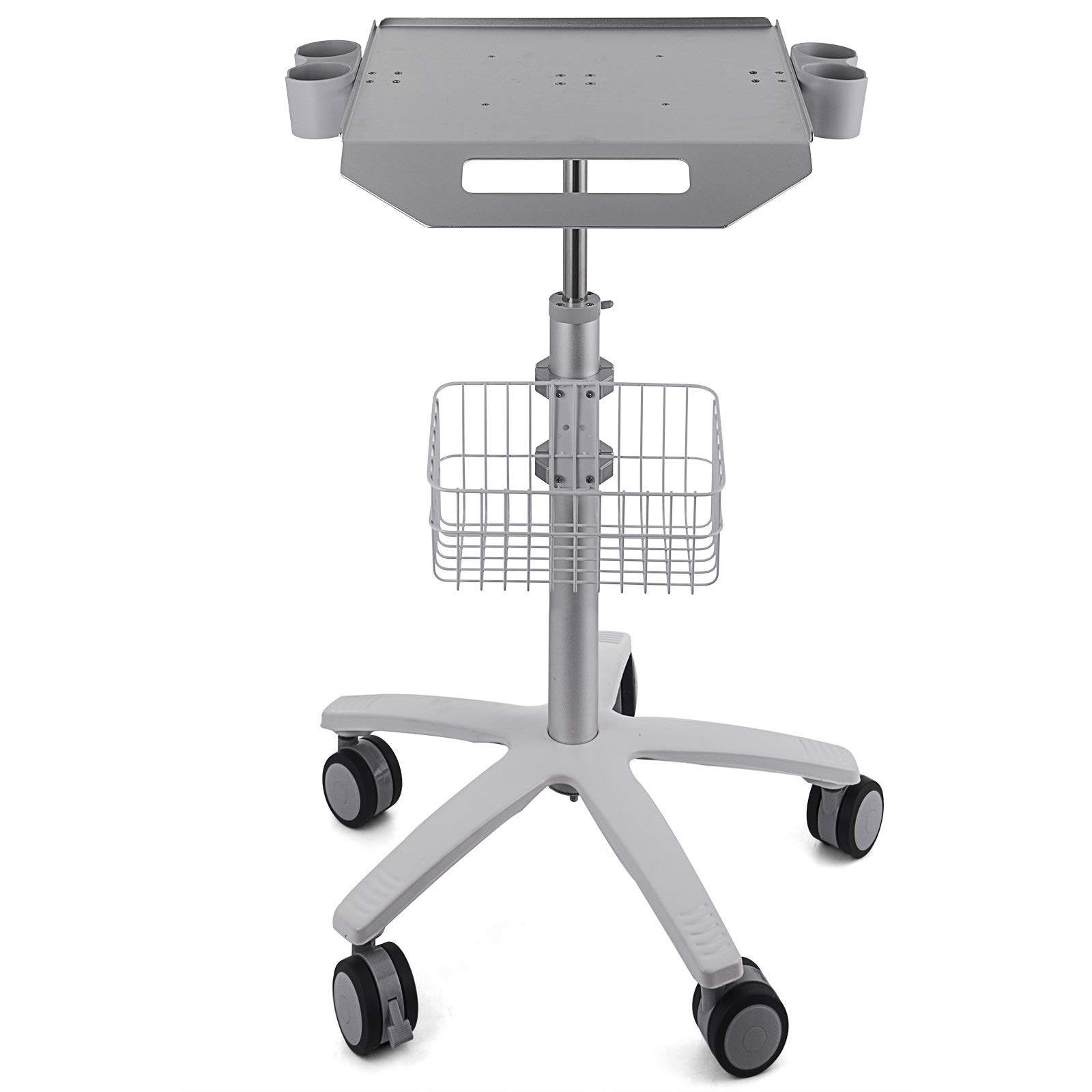 Carrello da Laboratorio 42x40cm Carrello Medico Regolabile da 75 cm a 105 cm Il Carrello Regolabile Per Laboratorio