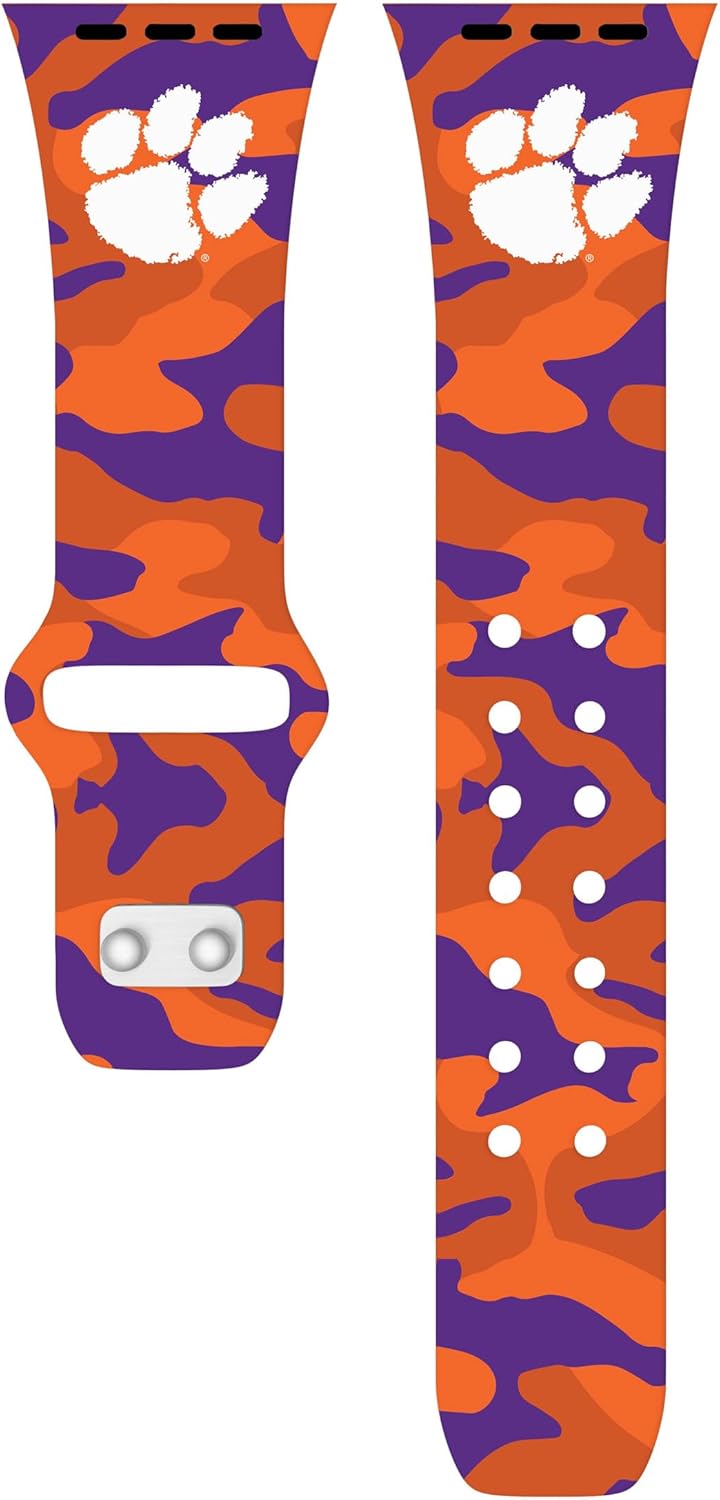 Affinity Bands Clemson Tigers HD NCAA Watch Band Compatible with Apple Watch - All Series