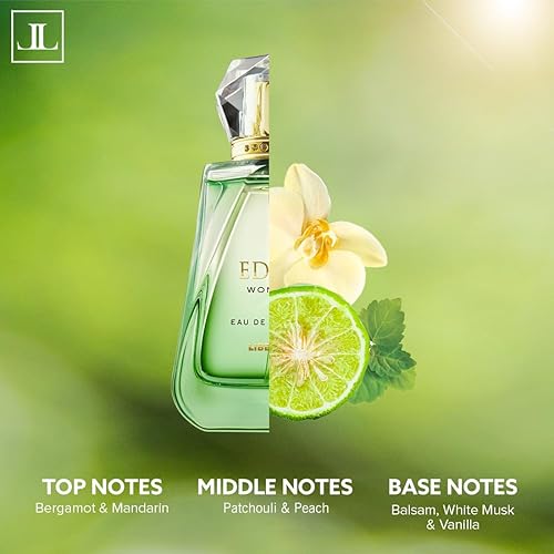 Miniatura 5 de Liberty Set de regalo de perfume de lujo, leyenda para hombres, edén para mujeres (3.4 fl oz3.4 onzas cada uno), Eau De Parfum (EDP) Spray, diseñado