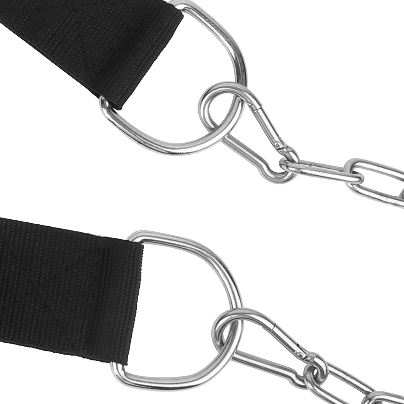 Imbracatura per allenamento con collo e per sollevamento pesi | Imbracatura per la testa ginnica con imbracatura regolabile lunga imbottita in acciaio per allenamento di resistenza