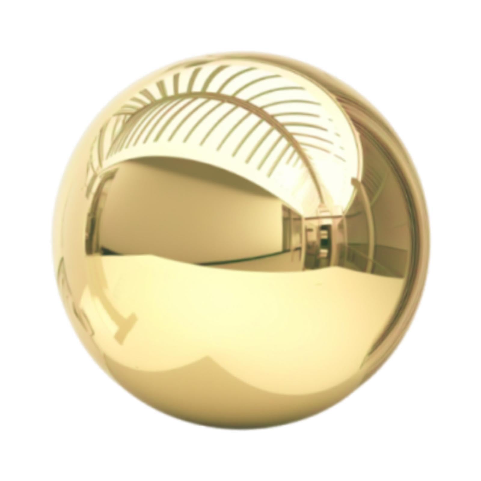 Meadawgs®& Gazing Ball Stainless Steel Smooth Mirror Ball for Home Housewarming Outdoor 15cm|Home & Garden | Home Décor| Globes