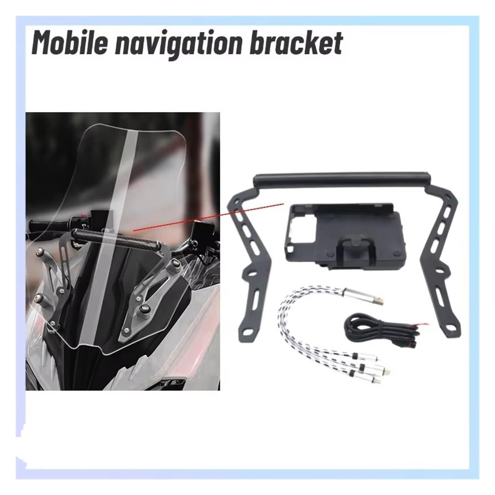 Supporto Navigatore Moto Per SYM Per ADX 300 Per 300ADX Per ADX300 Telefono Cellulare Supporto Piastra Navigazione GPS