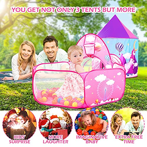 Wilwolfer UNICORN 3 IN 1 Gift For Girls Playhouse thumb #3