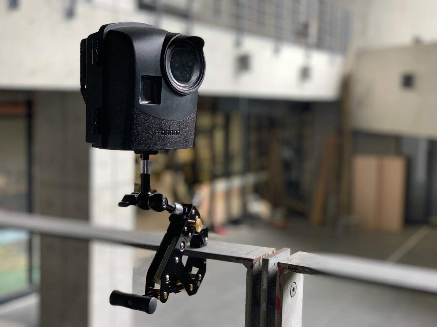 Cheap Brinno ACC1000P Camera Clamp Plus - Large, Industrial, Heavy-Duty Camera Mounting Kit with Magic Arm and Extension Poles - Adjust to Any Surfaces, 360° Rotating Tripod - Universal ¼” Female Thread