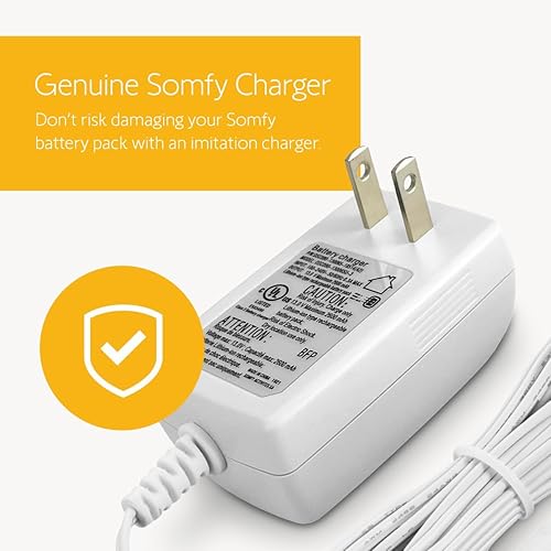 Miniatura 7 de Somfy Cargador para motores sin cables V2  Alimenta batería externa  Compatible con Sonesse 3040 y Altus 28  Conector de 3 pines  Indicador LED