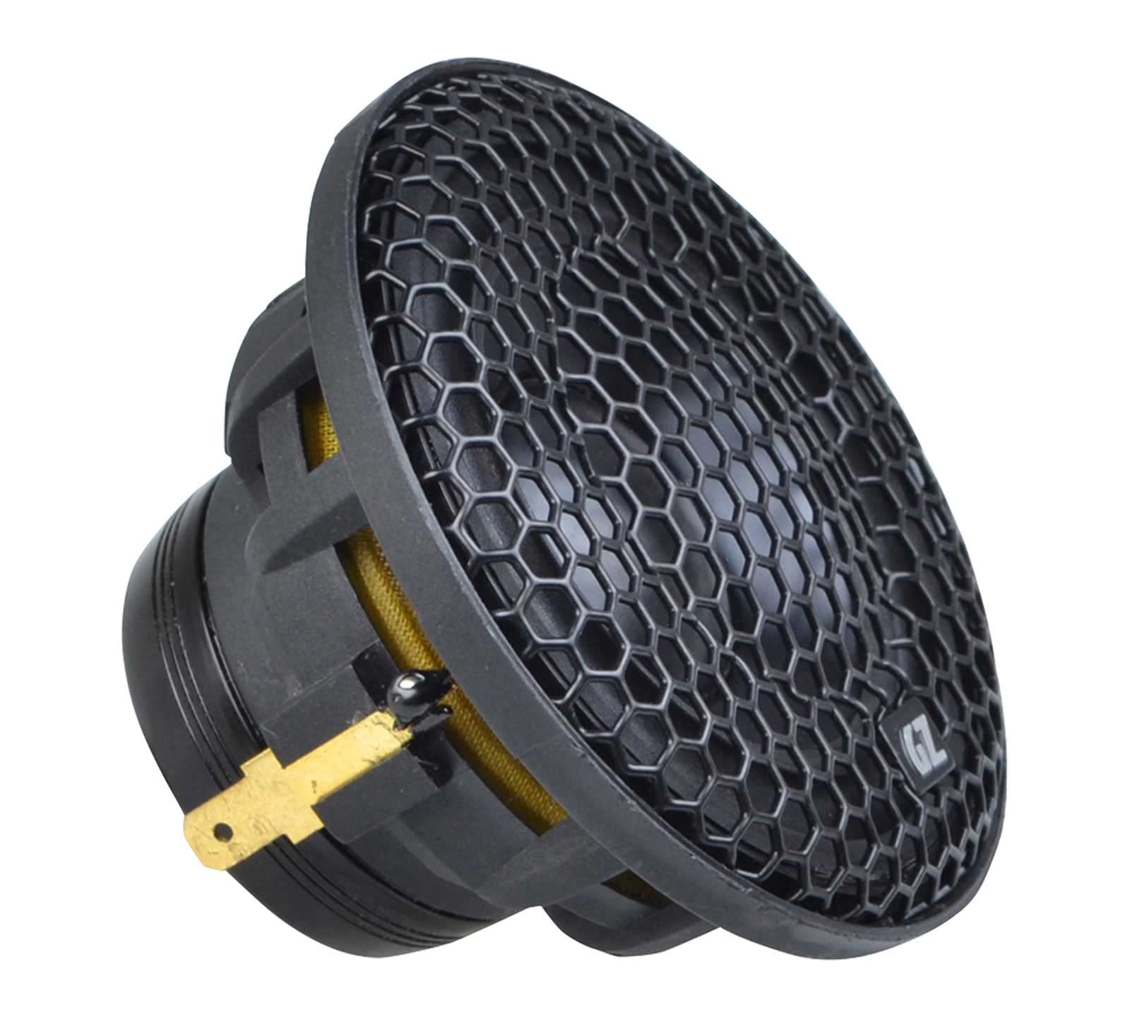 Ground Zero GZUF 60SQ-A - 6 cm Mitteltöner-Lautsprecher mit 80 Watt (RMS: 50 Watt)