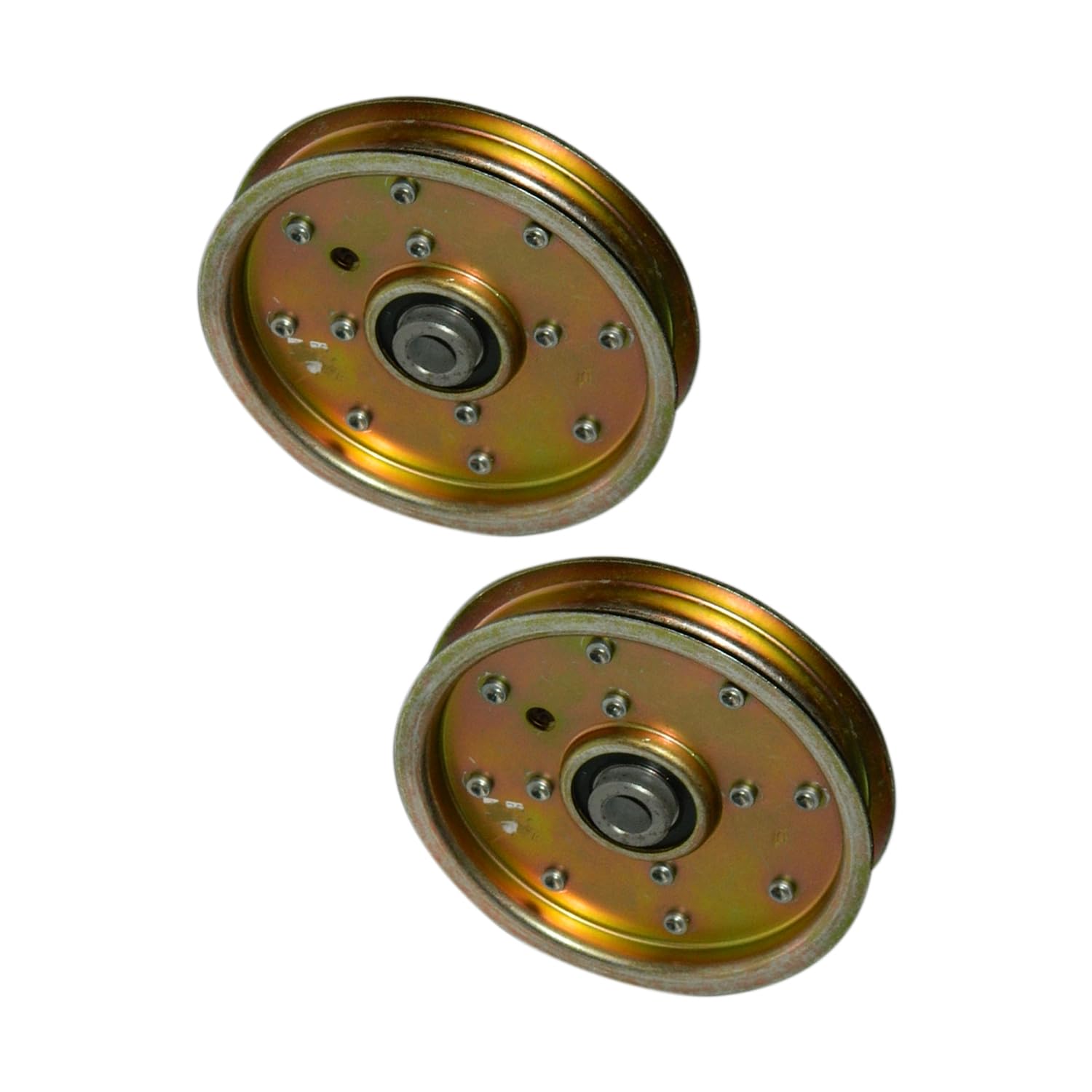 1724925 1752354 - Polea tensora plana compatible con cortacésped Troy Bilt
