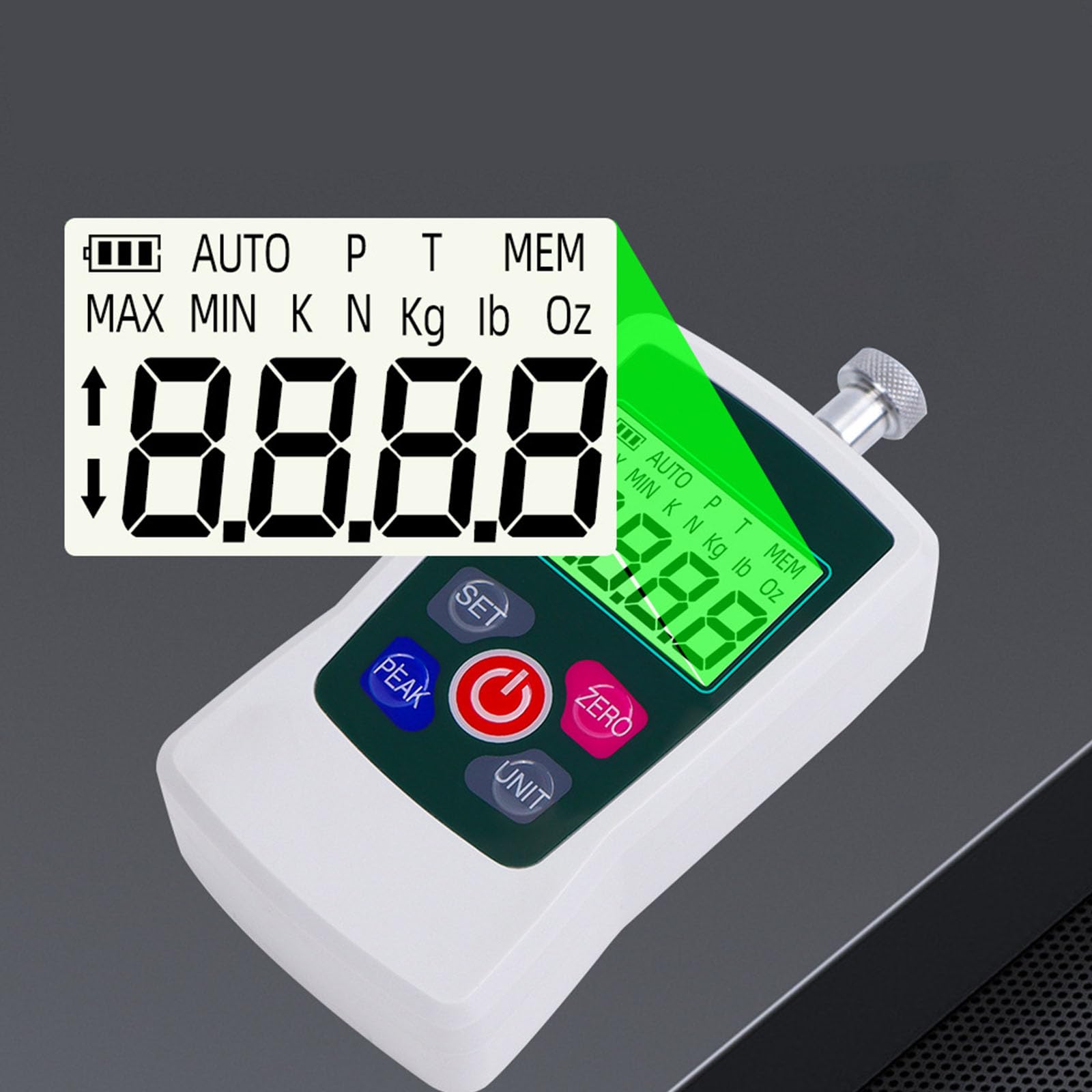 Jauges de force numériques Testeur de laboratoire Équipement de test de recherche ABS pour une mesure précise dans la recherche Outil de mesure portable