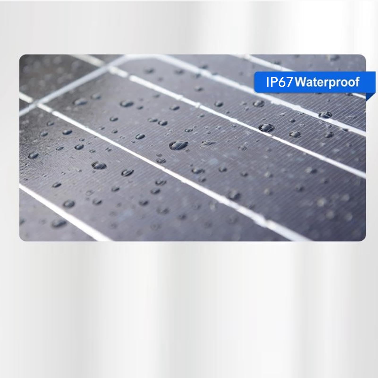 Kit de Panel Solar 300W DC 12V 24V 50A IP67 Panel Solar Impermeable de Alta Eficiencia y Mando de Cargador Solar para RV