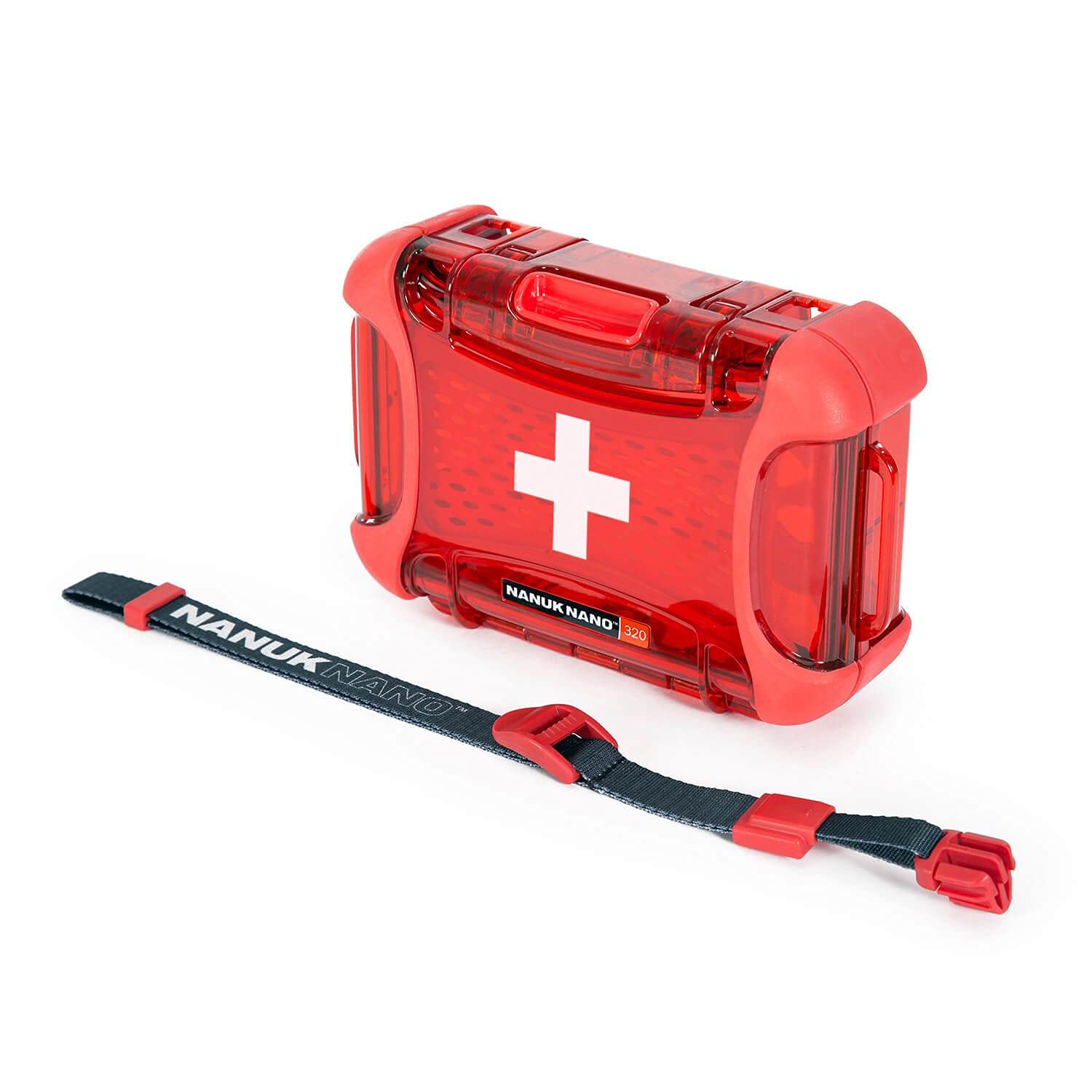 Nanuk Medium 320 Nano First Aid Case, Red, (320-FSA9)