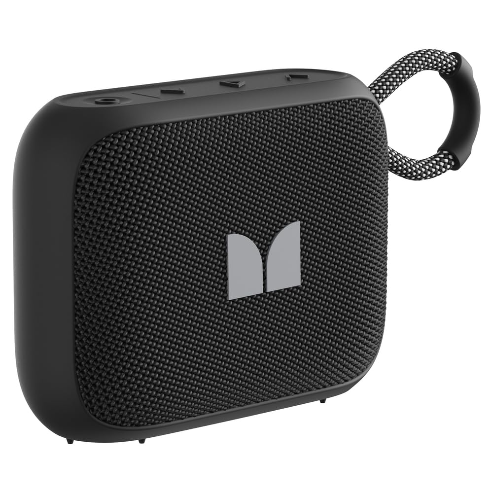 Monster Altavoz Bluetooth MS-520, Portátil, IPX7 Resistente al Agua, 12 Horas de Batería, Bluetooth 6.0, TWS Estéreo, Micrófono Integrado, para Exteriores