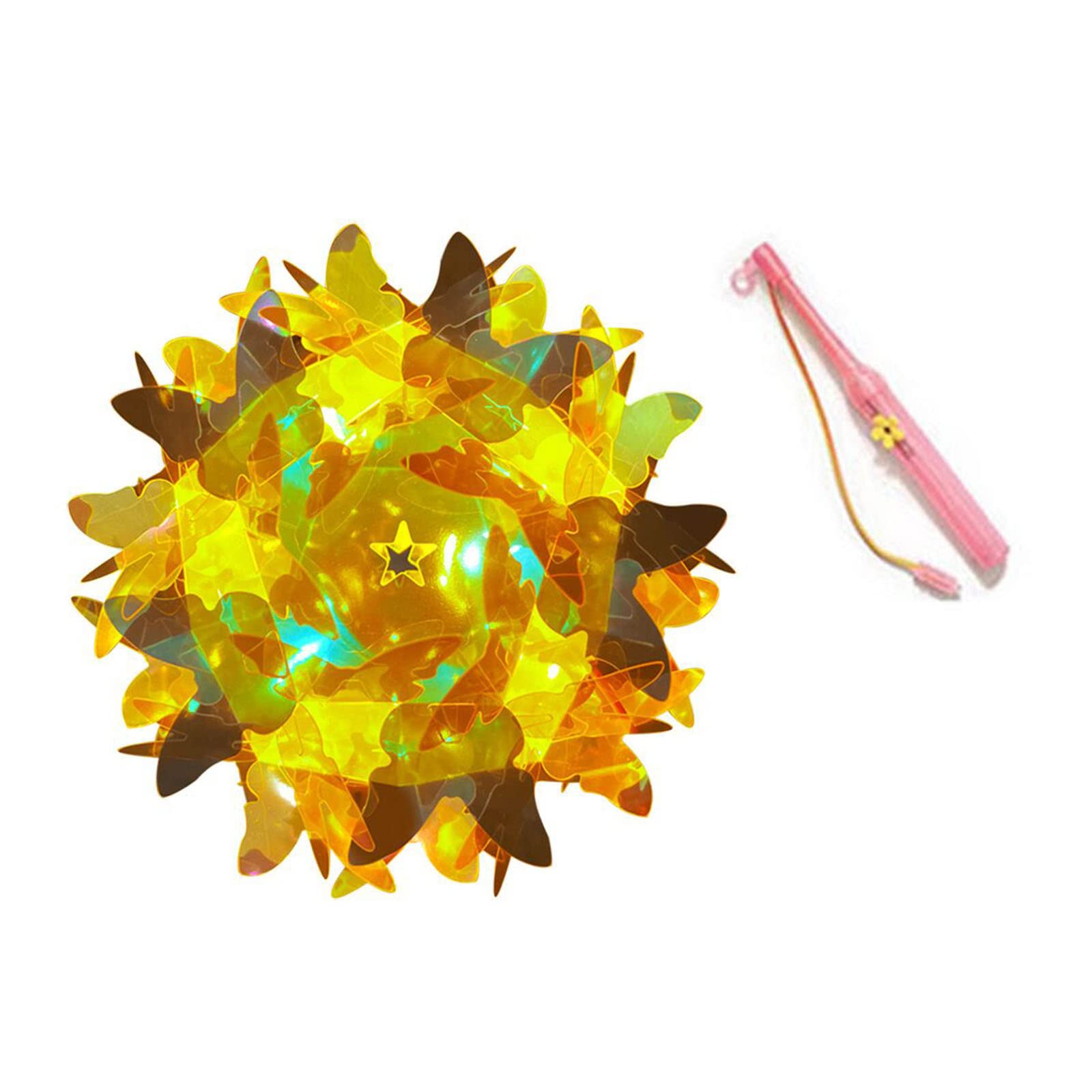 Tsophreniq Chinese Tranditional Festival Children Portable Color PVC LED Night Party Props Craft Adults Mid-autumn Festival Kids