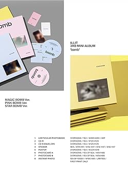 Amazon.co.jp: 【早期購入特典あり】 ILLIT bomb 3rd ミニ