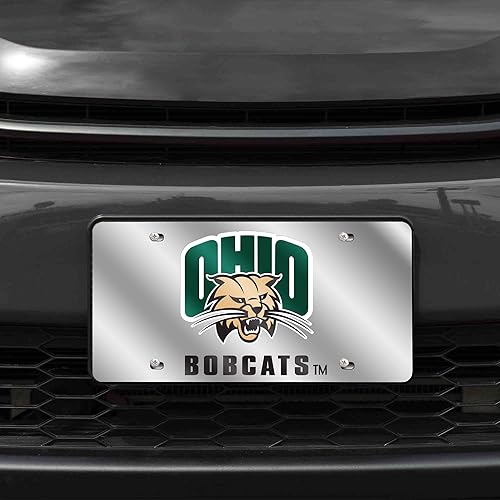 Miniatura 137 de Rico Industries Placa de matrícula de metal con incrustaciones láser de Florida Gators de la NCAA plateado,Alternativo,Negro -,Negro/Plata,Azul,azul