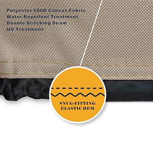 ULTCOVER Square Hot Tub Cover 85 x 85 inch - Image 3