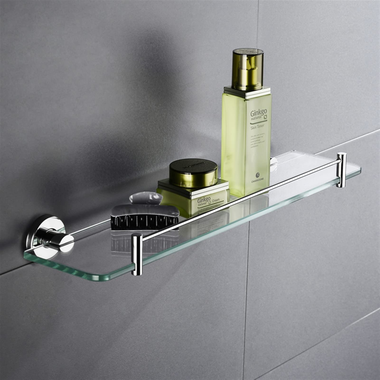 Mensola Bagno in Vetro - Pratica | Capannoli