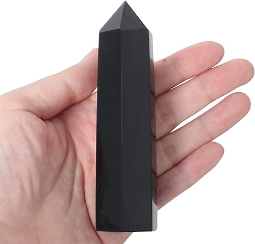 Miniatura 11 de Varitas de cristal de obsidiana, Cuarzo rosa