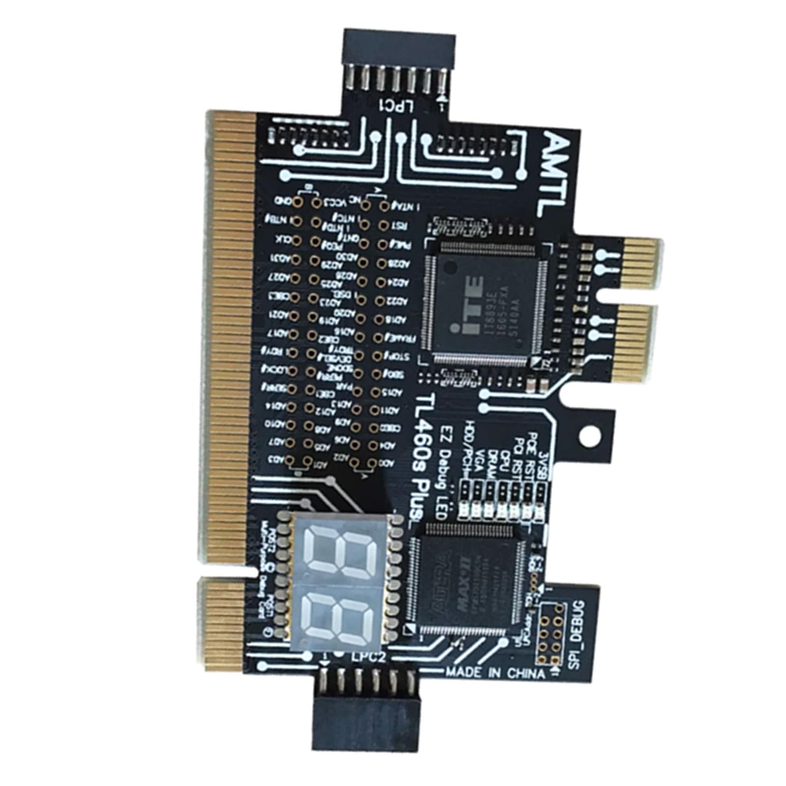 A1105 Wielofunkcyjne narzędzie do debugowania płyt głównych PC z funkcją Standby3Vsb Power Light PCIe resetuje i wykrywa usterki, karta debugowania sprzętu komputerowego