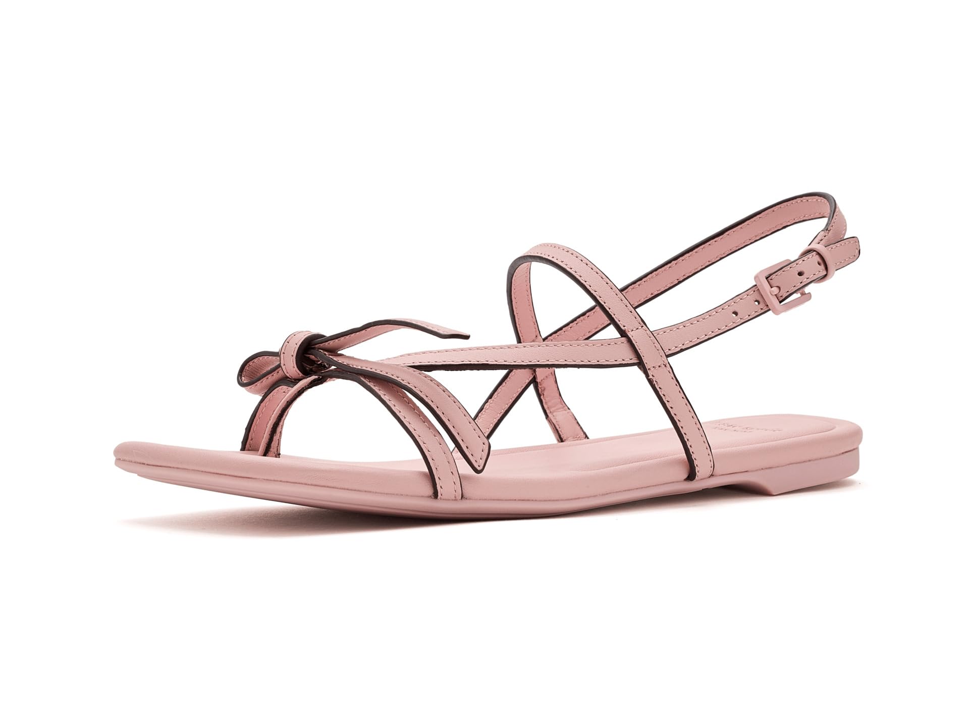 kate spade new york Women's Loop Smooth Leather Flat Sandal