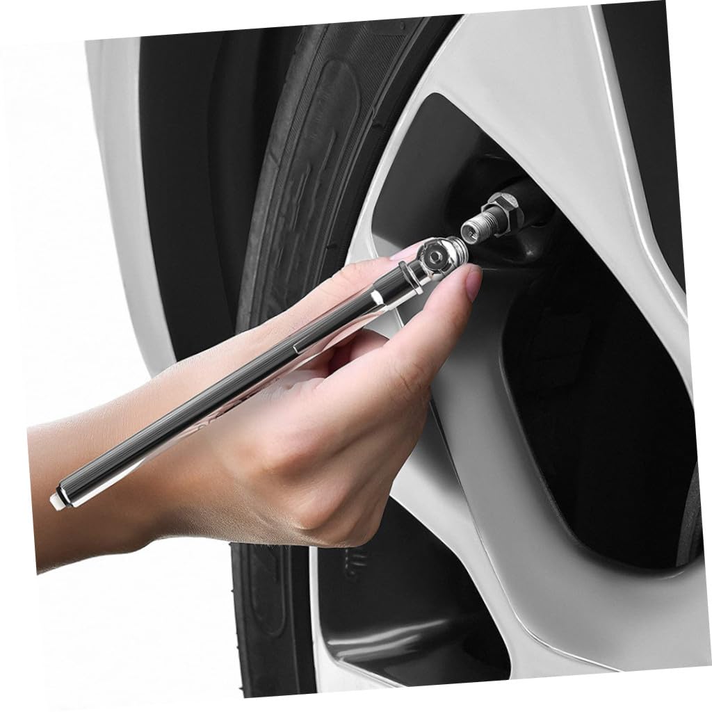 5pcs Portable Tire Pressure Gauge Pen Use Tire Pressure Checker for Cars Trucks Rvs and Motorcycles No Battery Required Compact Design Go Monitoring