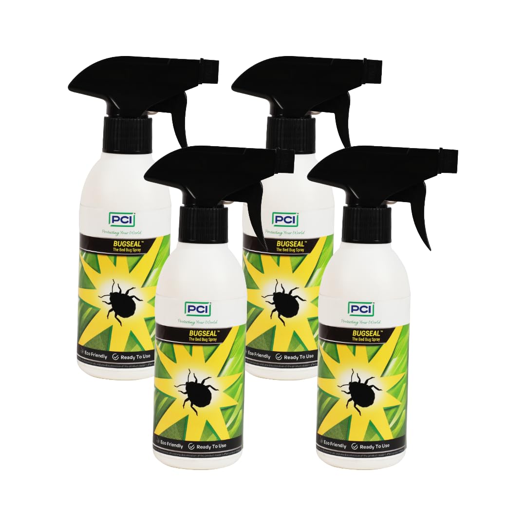 PCI Bug Seal Bug Spray 250ml (Pack of 4) – Effective Bed Bug Treatment, Eco-Friendly Formula | Fast Action Bed Bug Killer for Home, Mattress, Furniture & Travel-image-30