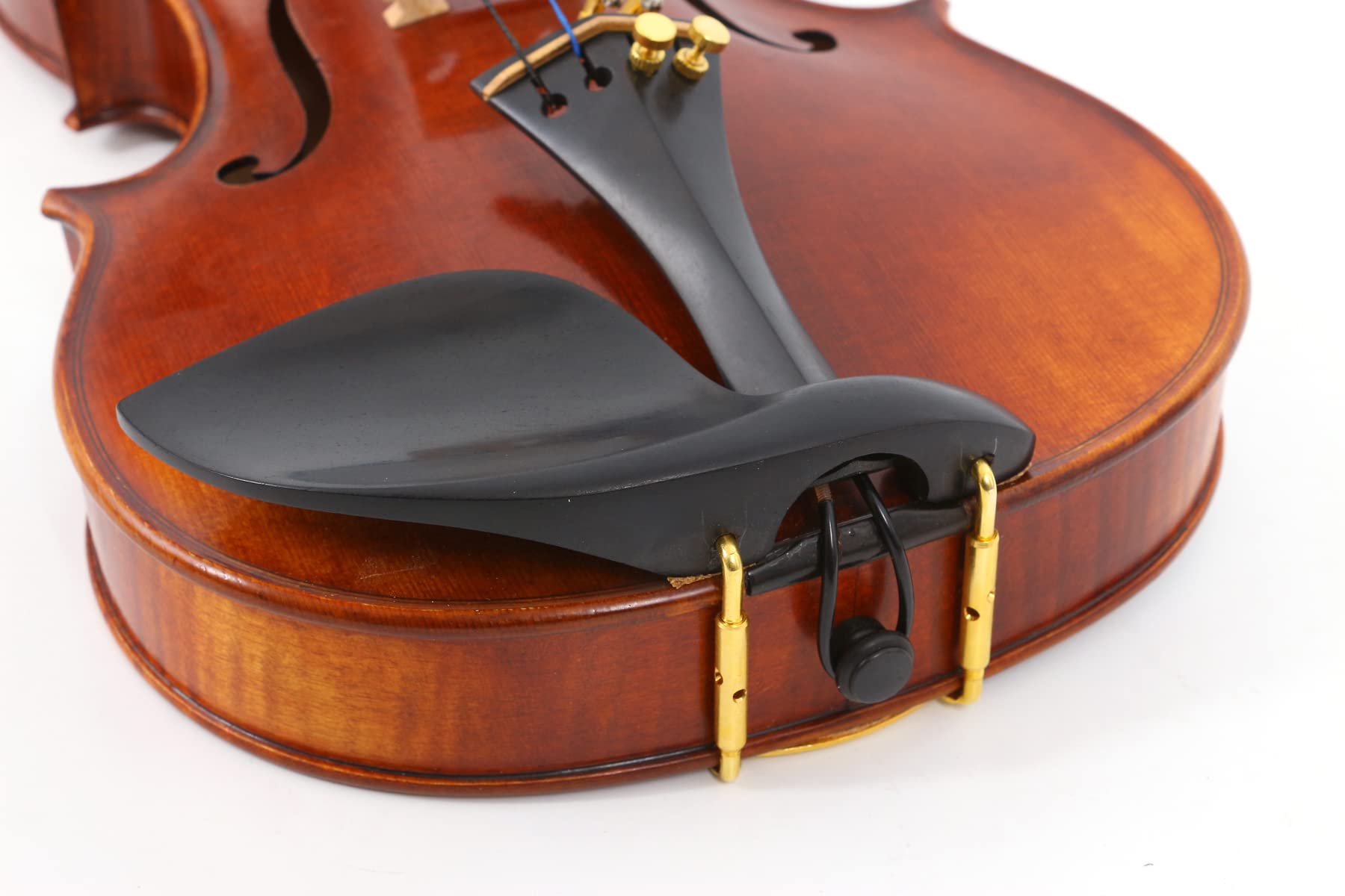 Yinfente Master 4/4 Violino Stradivari Modello Bel Suono - Fiamma Acero, Ebano - Con Caso Libero e Arco - Un Pezzo