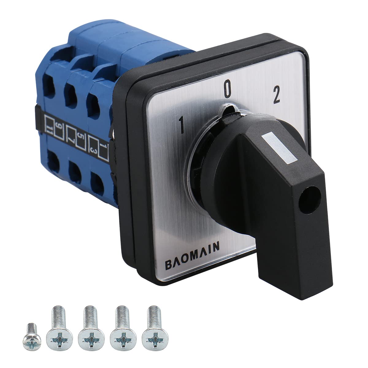 Ha Dim！ Baomain 20A Changeover Switch, On-Off-On 3 Positions 12