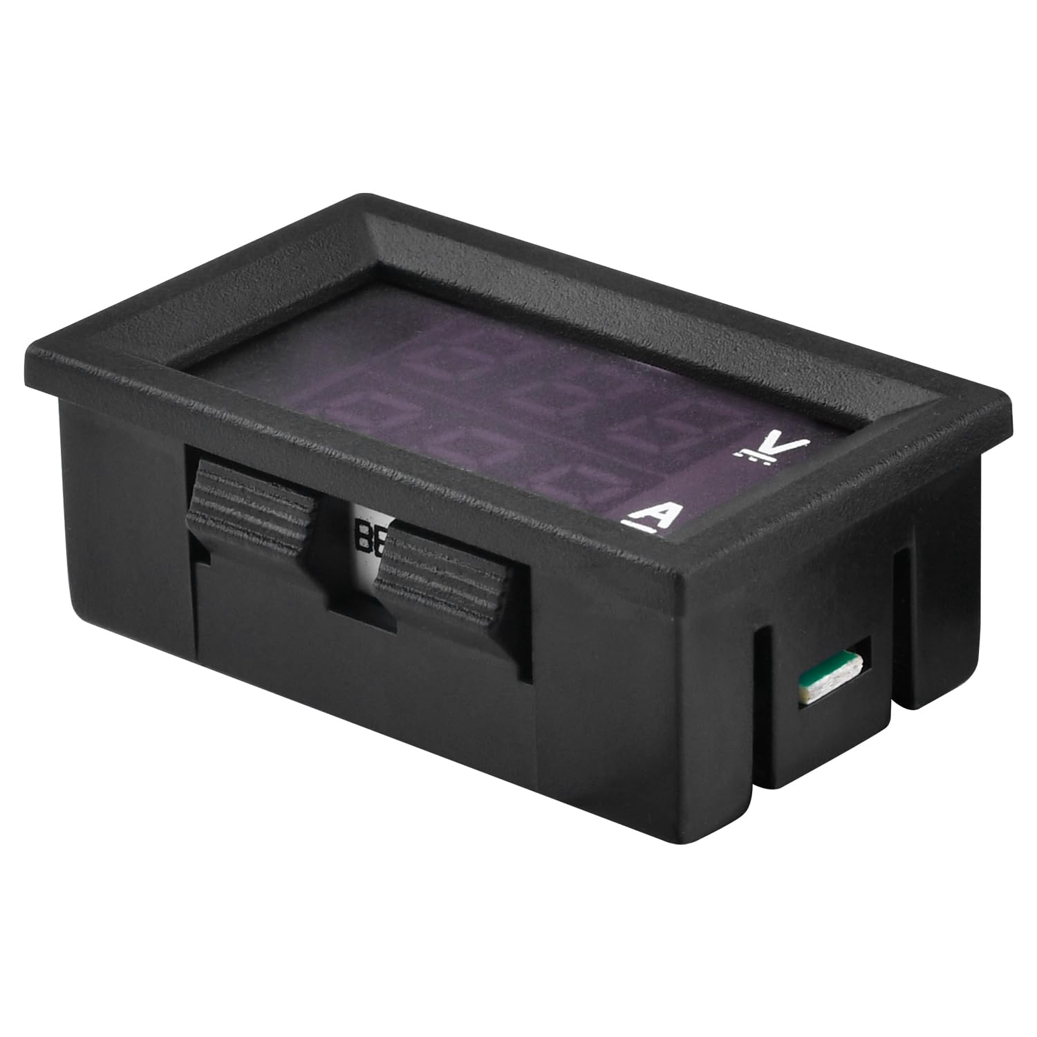 2 piezas 0.28"LED Digital Voltímetro Amperímetro DC 0-100V 10A, Volt Amp 2in1 Tester para 12V / 24V Multímetro Amperaje Medidor Volt Amp Amper Panel