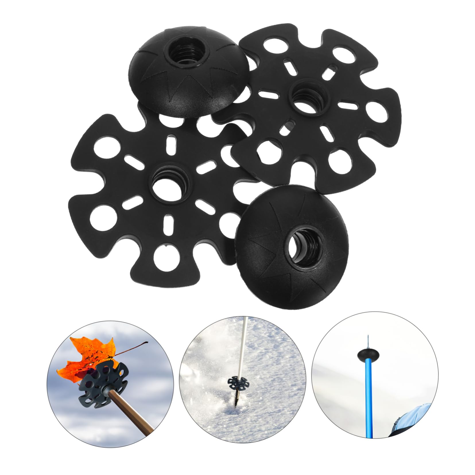4 Pièces Embouts De Bâtons De Randonnée Remplacement Accessoires De Randonnée Protège Embout