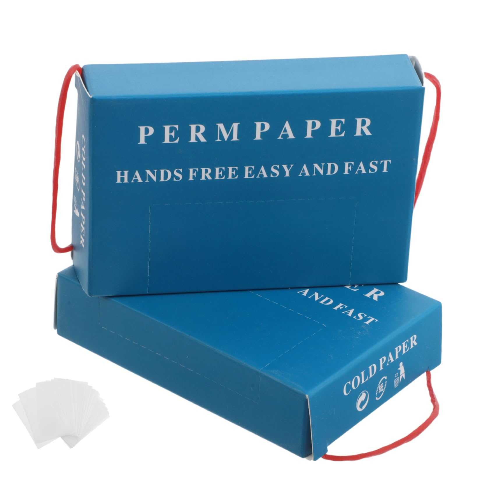 Ipetboom Professional Hair Perming Kit 600 Sheets Wrap Paper for Hair Ultra Thin Perm Papers Bracelet