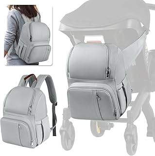 Stroller Storage Bag Compatible with Doona 丨Can Shoulder Back Snap Large Capacity Storage Bag丨Car Seat Bag With Non-Slip Z...