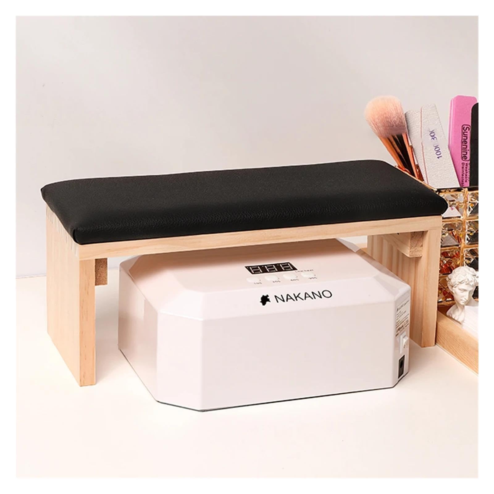 Apoyo Mano Manicura Madera 1 Almohada De Mano for Uñas Madera
