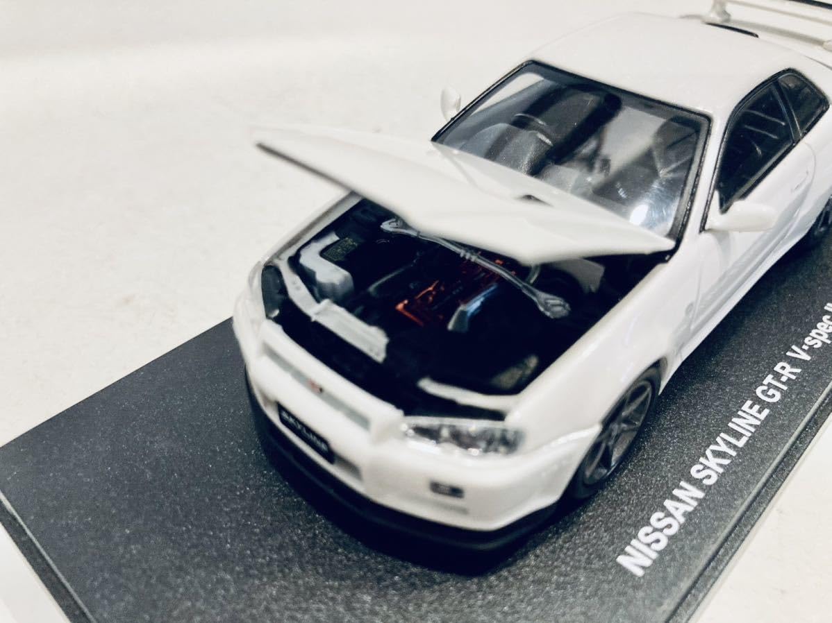 京商 - 【新品】京商★SKYLINE GT-R V-SPECⅡ BNR-34 ミニカー Amazon | 京商 R34 SKILINE GT-R BNR34 V-SpecⅡ Nur 1/64