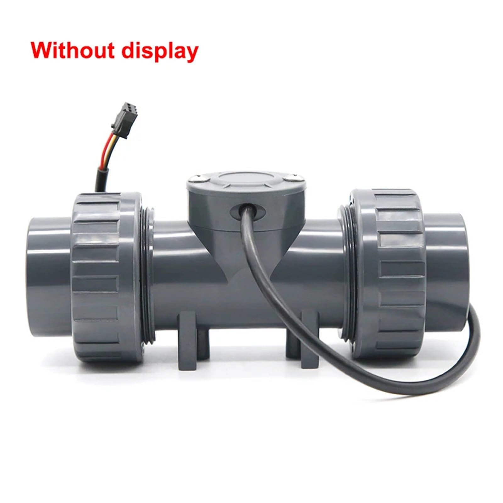 Sensor de Flujo de Agua en línea de PVC de 1 Pulgada, 5-3000 L, Sensor de Flujo Grande, caudalímetro for fluidos de ácido clorhídrico