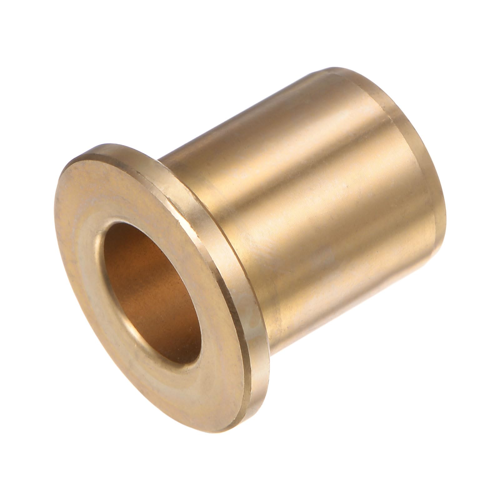 QUARKZMAN Brida Cojinete Manguito 13mm Interior Diámetro 19mm OD 25mm Longitud 3mm Brida Grosor Bronce Buje Autolubricantes Bujes Manguito para Industriales Equipos