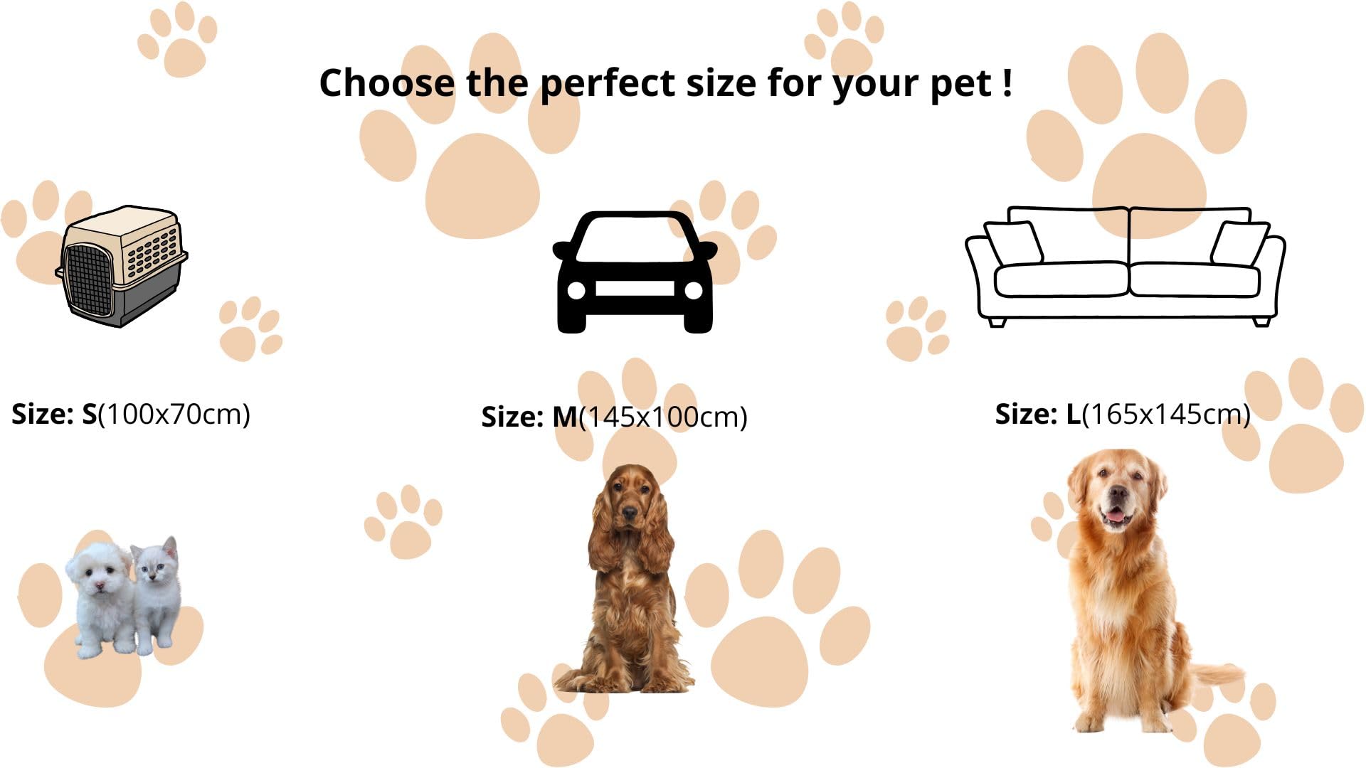 Manta reversible impermeable totalmente suave, lavable a máquina para perros, gatos, protección impermeable para cama sofá sofá sofá y manta Sherpa, absorbente caliente, suave (Taupe, medium)
