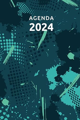 Agenda Planeador Semanal 2024 Tapa Dura (Spanish Edition)