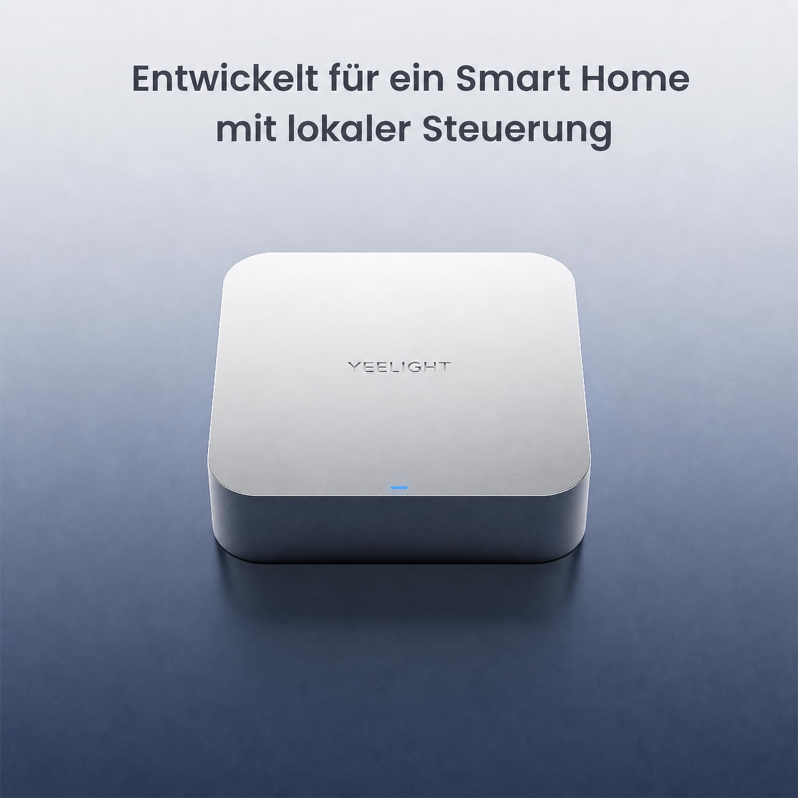 YEELIGHT E1 Smart Home Hub, Matter-Controller & Thread-Grenzrouter für bis zu 150 Geräte, Hausautomation, Cloud-Failover, Datenschutzorientiert, kompatibel mit Apple Home, Alexa, Google & SmartThings