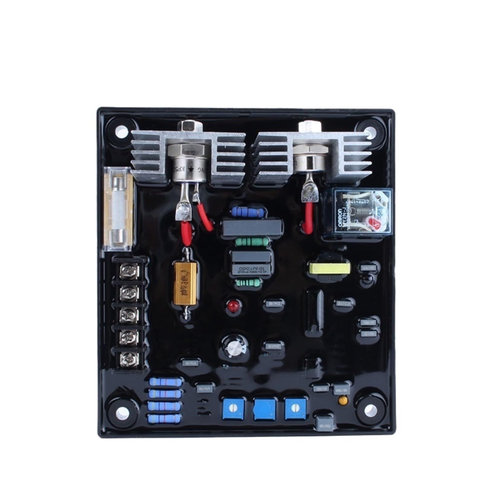 1 szt. POW50A 30A AVR 35A Generator bezszczotkowy Automatyczny regulator napięcia dla alternatora Stabilizator Moduł sterujący AVR-35A(POW50A 30A)
