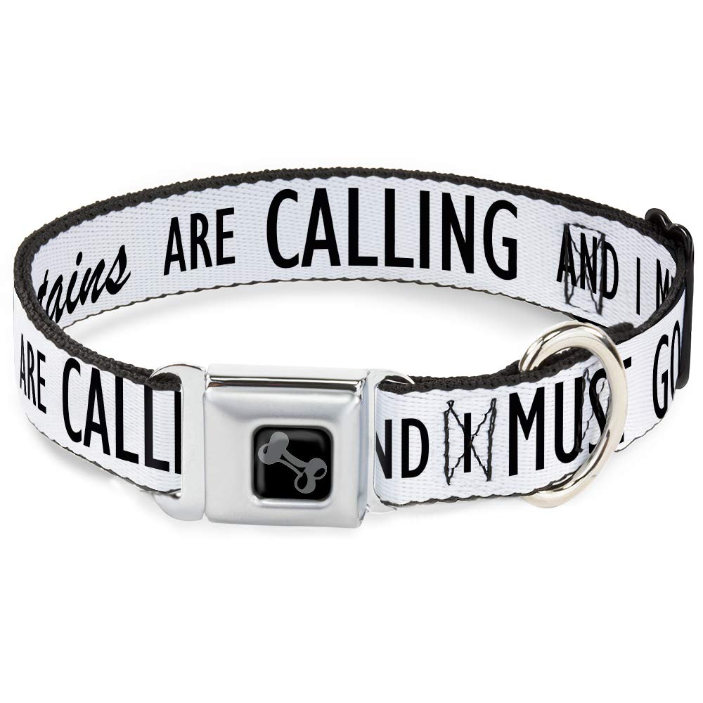 Collier pour chien boucle de sécurité Mountains robuste et réglable