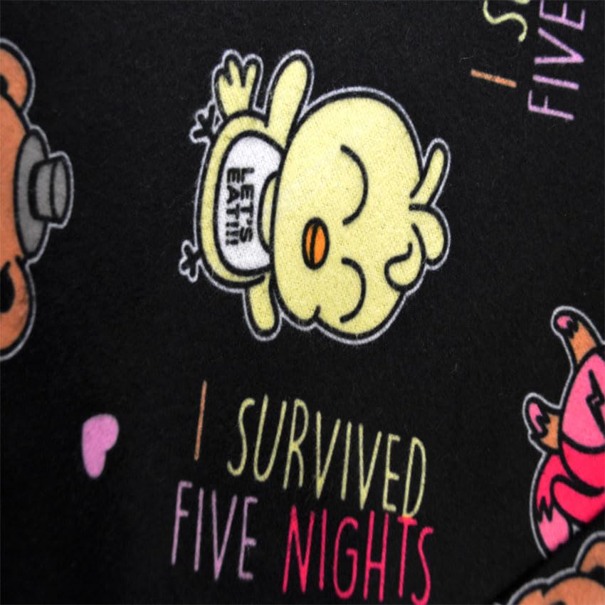 INTIMO Girls Five Nights at Freddy's I Survived Pajama Set3