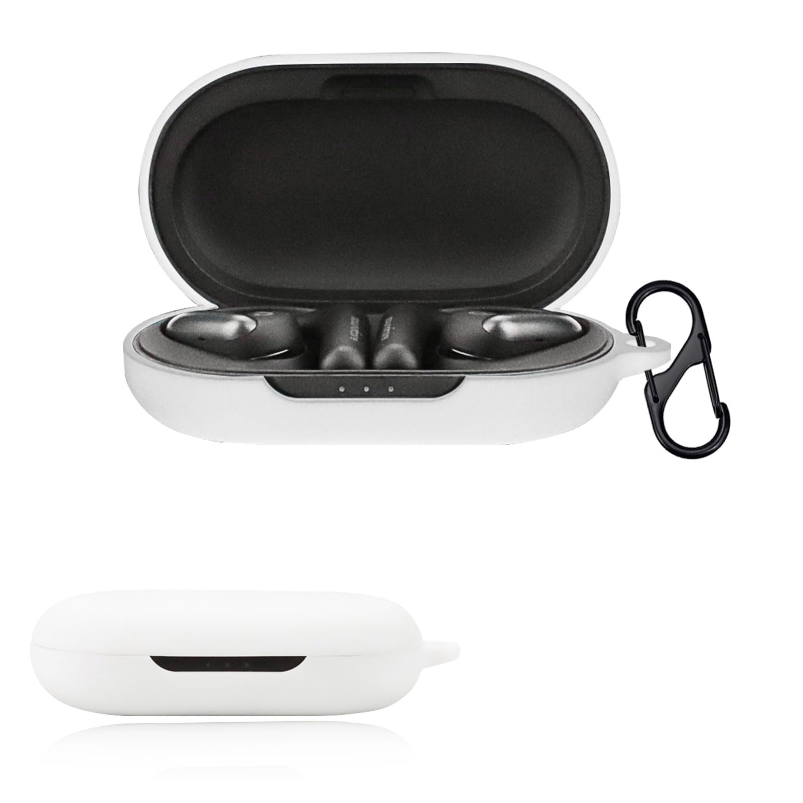 Anker Soundcore AeroFit ケース　シリコン　ホワイト Amazon | For Anker Soundcore AeroFit ケース シリコン 専用